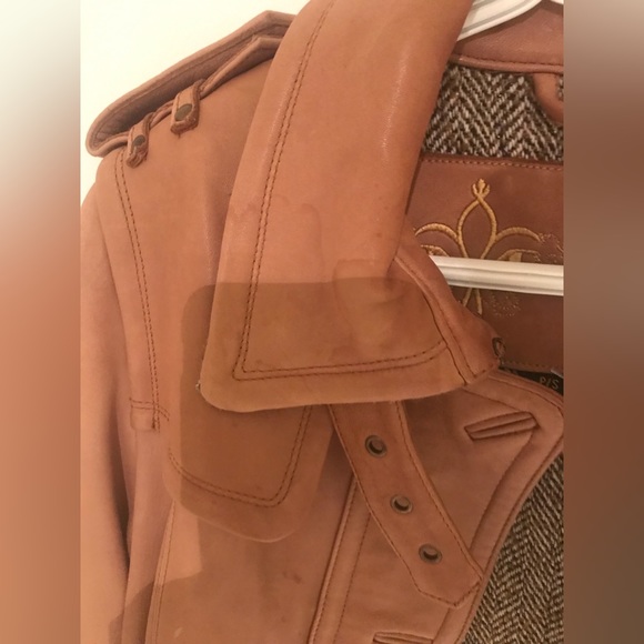 Leather biker Jacket - Mackage Brand- $1090+ tax selling for 275 - Picture 8 of 9